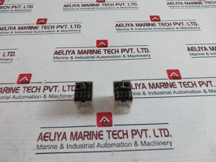 Lot Of 2X Omron My4 Plug In Power Relay