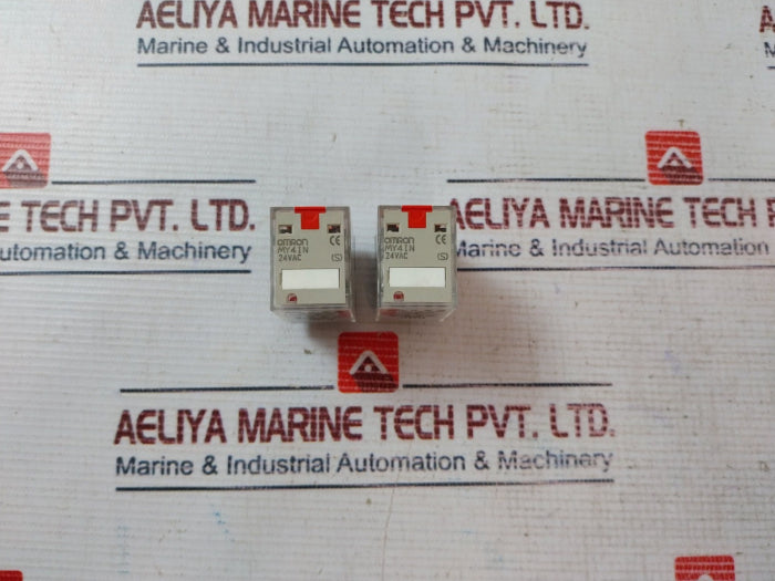 Lot Of 2X Omron My4Ln General Purpose Relay 5A 250Vac