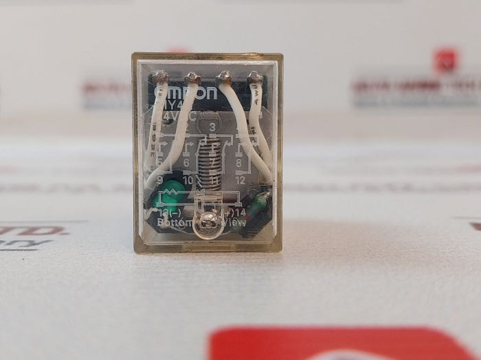 Lot Of 2X Omron My4N Relay 5A 240 Vac