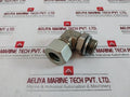Lot of 2X PARKER 25-S Degree Mild Steel Hydraulic BSP Male Elbow