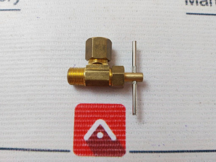 Lot of 2X Milnor 96H018 Angle Needle Valve NV104C-4-2, 561.05.00.104
