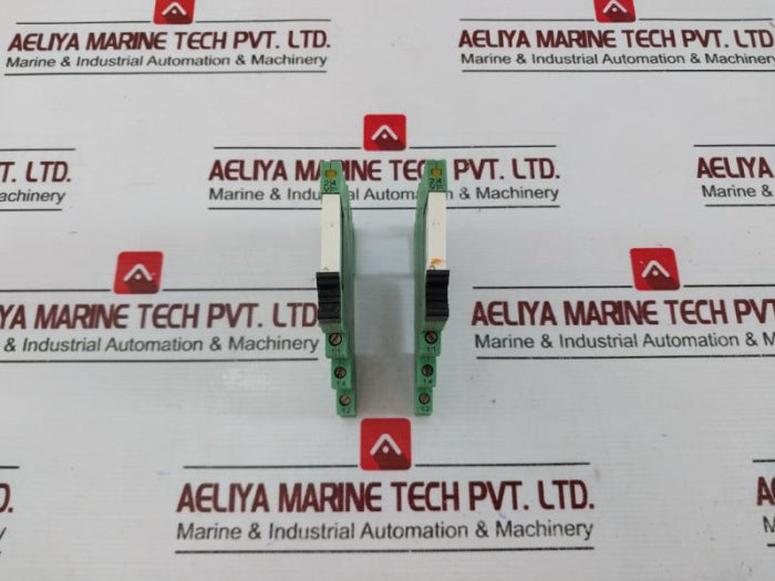 Lot Of 2X Phoenix Contact Plc-bsc-24Dc/21 Relay Base 2966016 24V