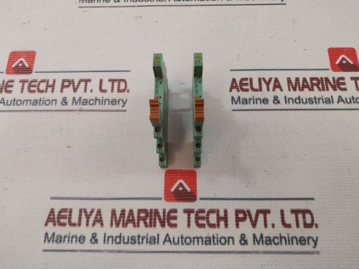 Lot of 3X Phoenix Contact PLC-BSC-24DC/21 Relay Base 250VAC/6A 2966016 24V