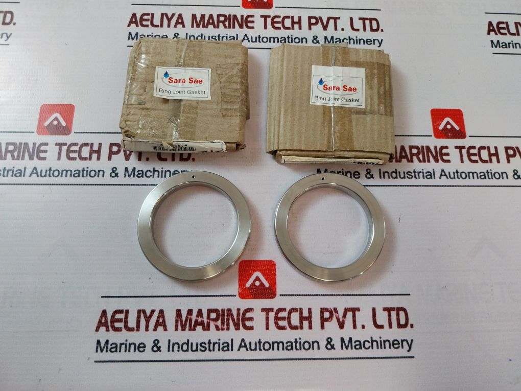 Lot Of 3X Sara-sae 6A-0984 Ring Joint Gasket Bx152-316Ss 7298000 708-00464 10 Oh
