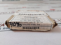 Lot Of 3X Sara-sae 6A-0984 Ring Joint Gasket Bx152-316Ss 7298000 708-00464 10 Oh