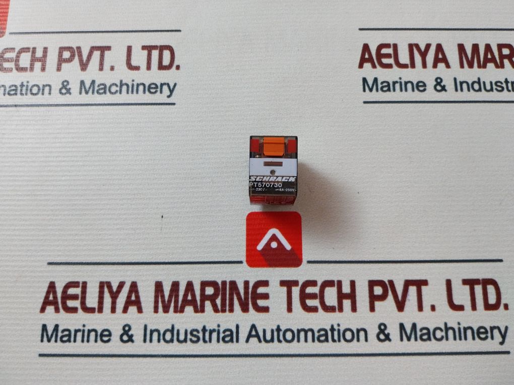 Lot of 2X Schrack Pt570730 Pliu-in Relay 6a/250v
