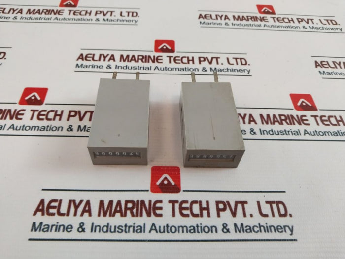 Lot Of 2X Sodeco Et0539100180Vdc Counter 2.5W