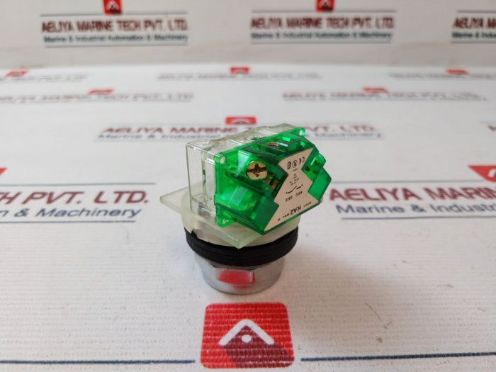 Lot Of 2X Square D 9001 Ka2 Contact Block With Push Button