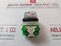 Lot of 2X Square D 9001 KA2 Push Button with Contact Block AC-15 3A 240V