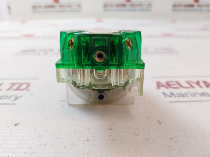 Lot Of 2X Square D 9001 Ka2 Contact Block With Push Button