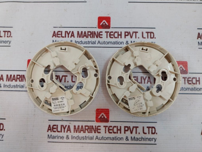 Lot Of 2X System Sensor Dz-b801 Automatic Fire Detector Base For Open Area