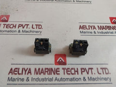 Lot of 2X TELEMECANIQUE ZB2-BE102 Auxiliary Contact Block For Switch 240V