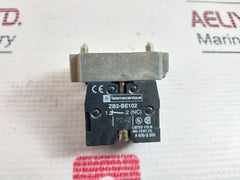 Lot of 2X TELEMECANIQUE ZB2-BE102 Auxiliary Contact Block For Switch 240V