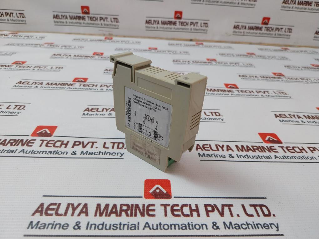 Lot Of 2X Txrail Temperature Transmitter 0-100°C