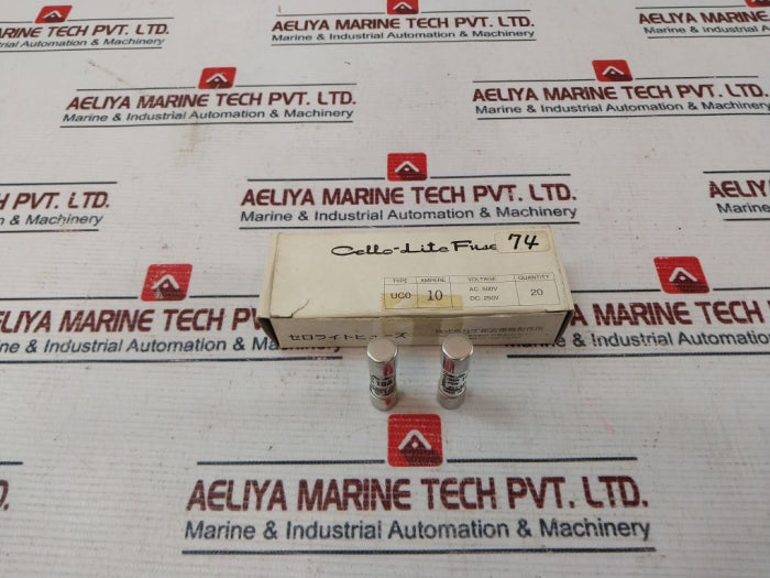 Lot Of 2X Utsunomiya Electric Uc0 Cello-lite Fuse