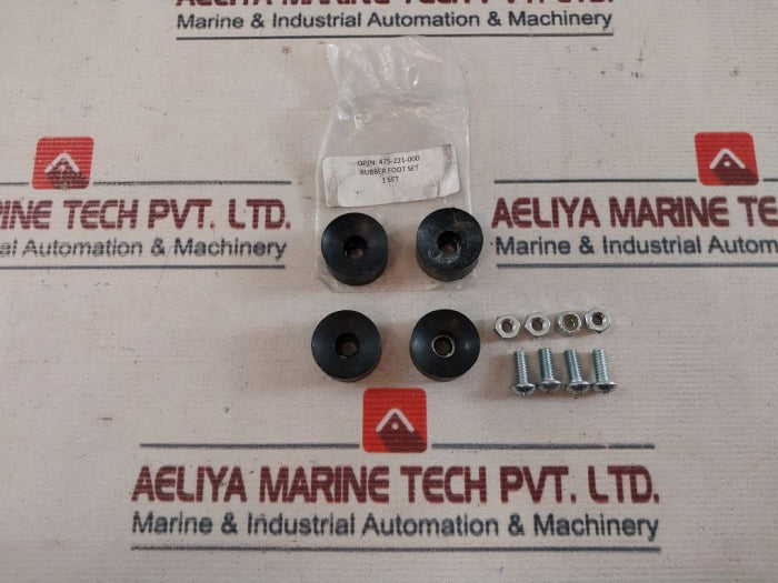 Lot Of 3X 475-221-000 Rubber Foot Set