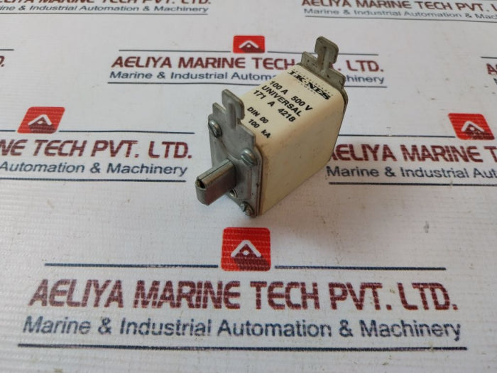 Lot Of 3X Aktieselskabet Lk-nes 171 A 4218 Fuse Universa 100A 500V