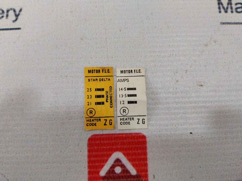 Lot of 3X ALLEN WEST OLRHYD Overload Relay Heater 7.0/8.4 AMPS