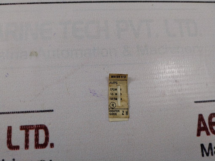 Allenwest Zh Overload Relay Heater Pack 240060060