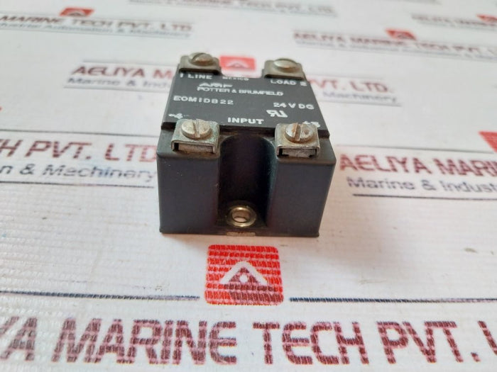 Lot Of 3x Amf Potter & Brumfield Eomidb22 Solid State Relay 24v Dc