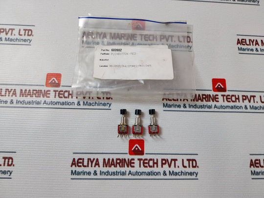 Lot of 3X C&k 8168 Push button Switch 603932