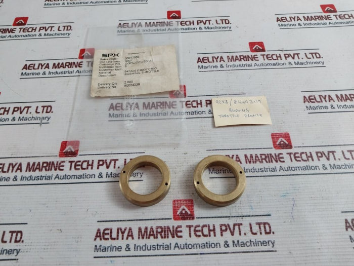 Lot Of 3X Celeros 847A0211900J11600 Throttle Bushing Bronze 1076 84-33