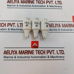 Lot Of 3X Dii 16A 500V Ceramic Fuse