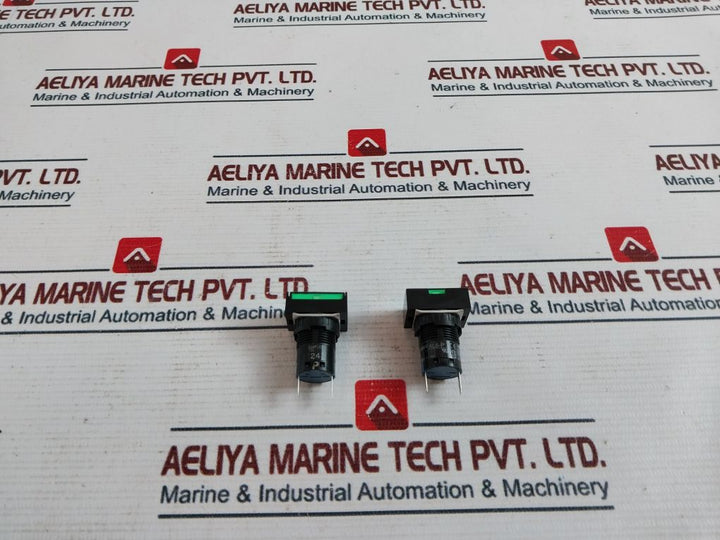 Lot Of 3X Idec Al6G-P4Pg Pilot Light Lamp Led Dc 24V