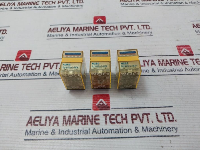 Lot Of 3X Idec Ru42S-c-d24 Relay 3A 250Vac