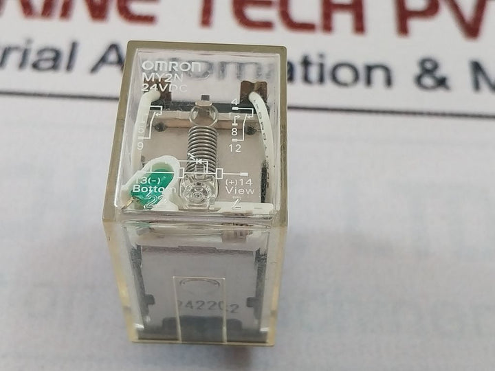 Lot Of 5X Omron MY2N Power Relay 24V DC