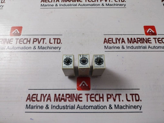 Lot Of 3X Omron MY2V Timer  10 Sec 24V DC