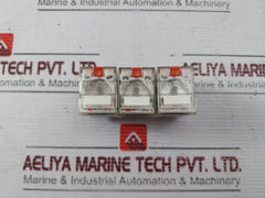 Lot Of 3X Omron My4In Monostable Relay 5A 250Vac