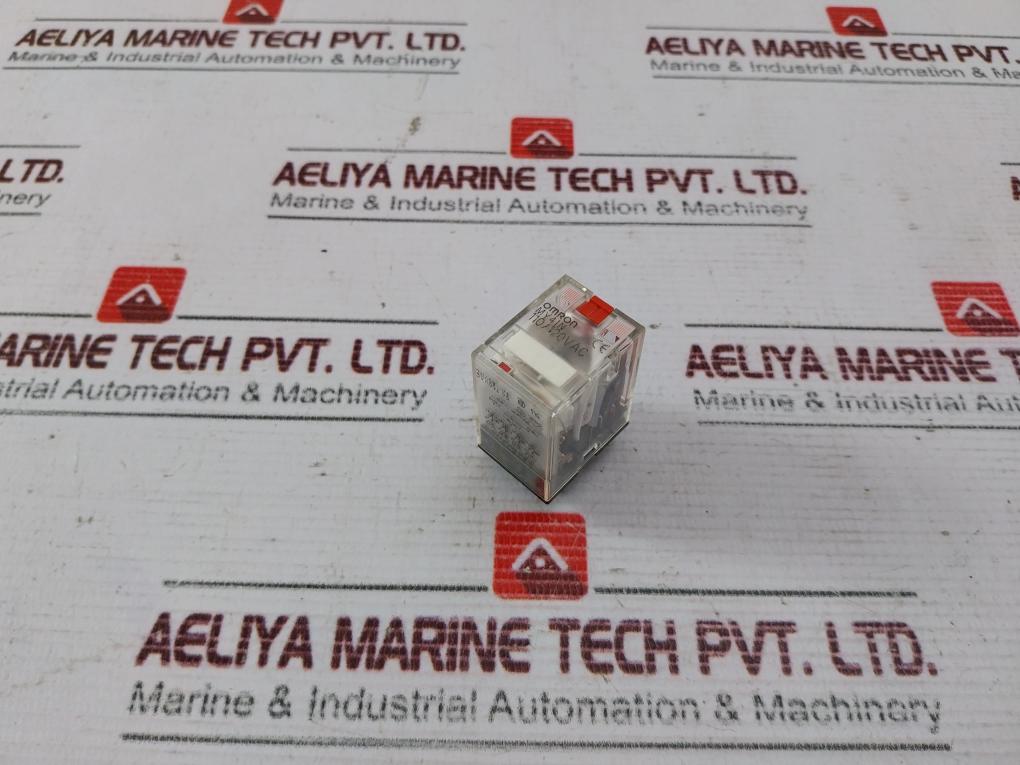 Lot Of 3X Omron My4In Monostable Relay 5A 250Vac