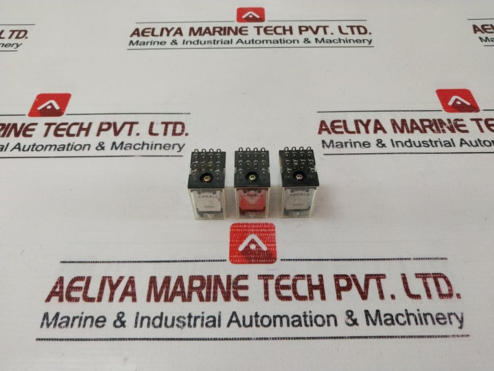 Lot of 3X Omron MY4N Relay 24V DC