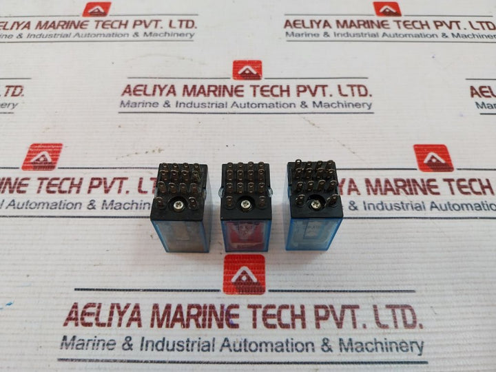 Lot of 3X Omron MY4NJ Power Relay 5A 240VAC 28VDC