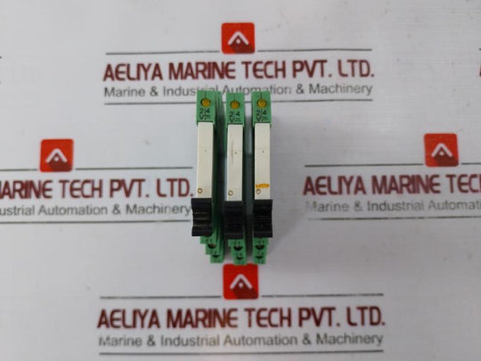 Lot Of 3X Phoenix Contact Plc-bsc-24Dc/21 29 66 01 6 Relay Module With Base