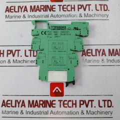Lot of 3X Phoenix Contact PLC-BSC-24DC/21 29 66 01 6 Relay Module W/ Base HF41F
