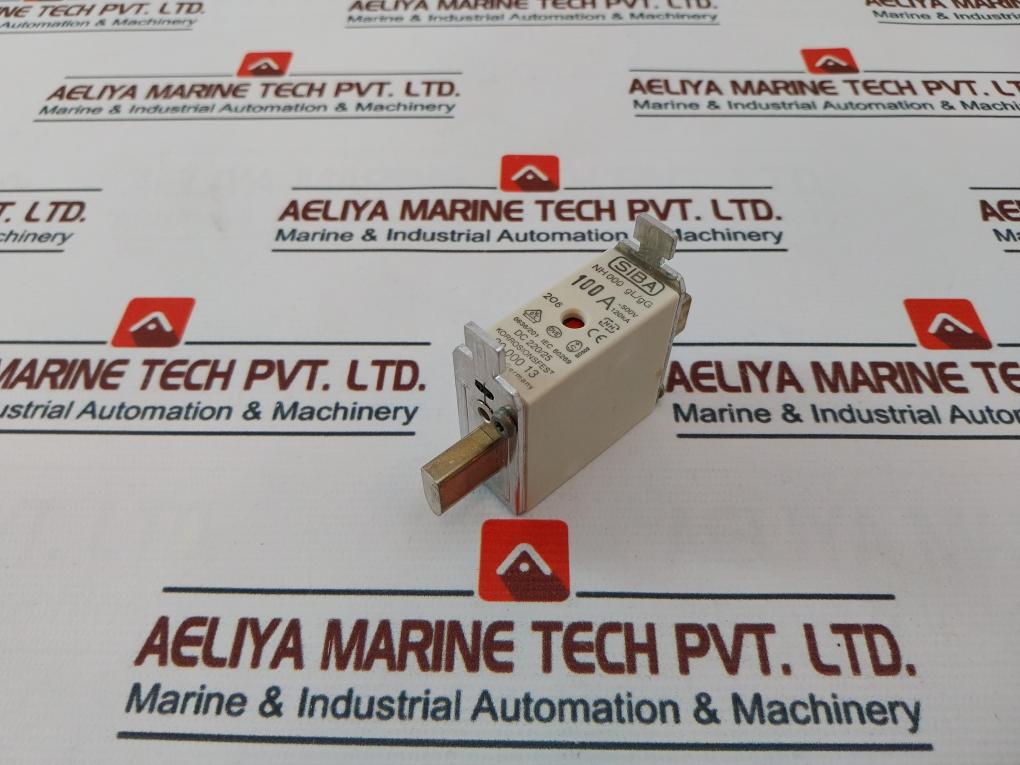 Lot Of 3X Siba 100A, 0636/201 Fuse Link Nh 000, Gl/Gg