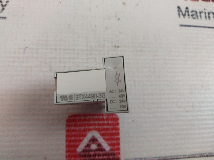 Lot Of 3x Siemens 3tx4490-3g Surge Suppressor Varistor 24-48v Ac