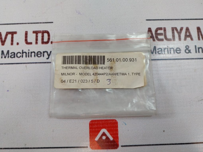 Lot of 3X Square D Sb8.20 Thermal Overload Heater