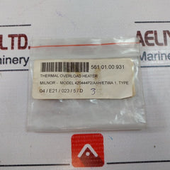 Lot of 3X Square D Sb8.20 Thermal Overload Heater