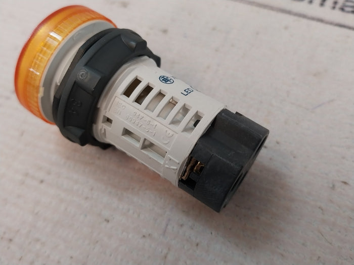 Lot Of 3X Schneider Electric/Telemecanique Xb7Ev08Bpn Pilot Lamp Amber 24Vac Led