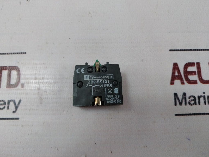 Lot Of 3X Telemecanique Zb2-be101 Contact Block 600V 6Kv