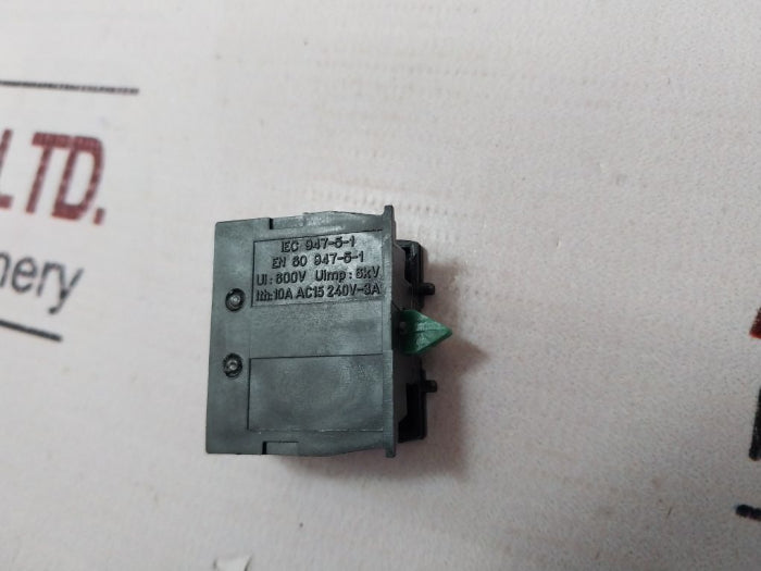 Lot Of 3X Telemecanique Zb2-be101 Contact Block 600V 6Kv