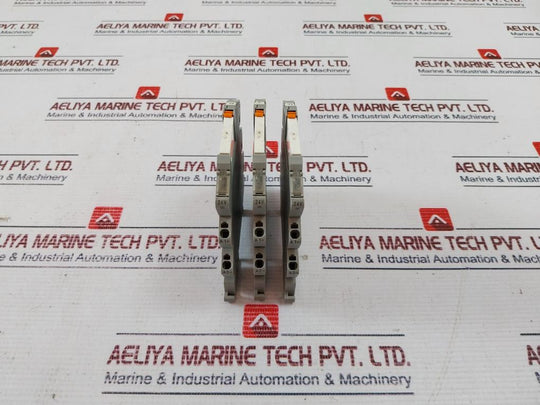 Lot Of 3X WAGO 857-304 Relay Module 24VDC 250V AC/6A