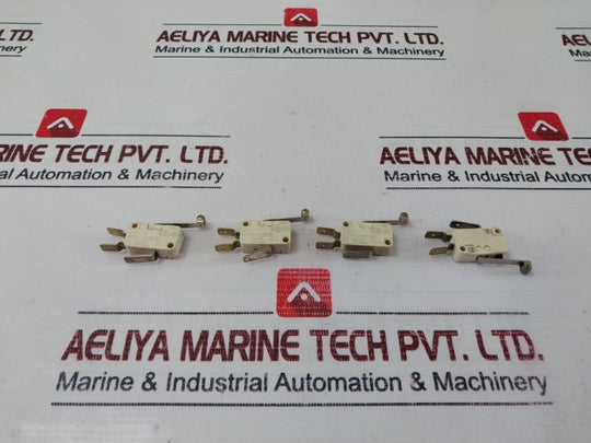 Lot Of 4X Cherry D45X Limit Micro Switch 125-250 Vac