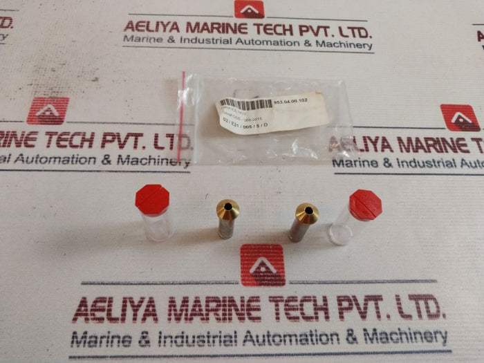 Lot Of 4X Danfoss 068-2015 Expansion Valve/Orifice Assembly 277