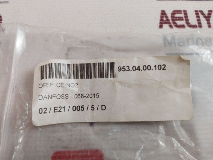 Lot of 4X Danfoss 068-2015 Expansion Valve/Orifice Assembly 277