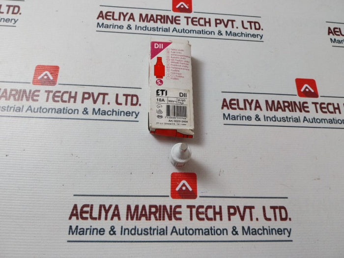 Lot Of 4X Eti 2312404-01 Fuse Links 10A 500V