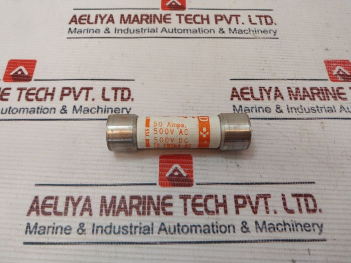 Lot Of 4X Gould A5Y50 Fuse 50Amps 500V